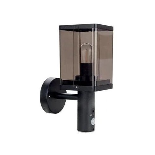  Spolja&scaron;nja zidna lampa sa senzorom 1xE27/60W/230V IP44 crna/zadimljena smeđa Cene