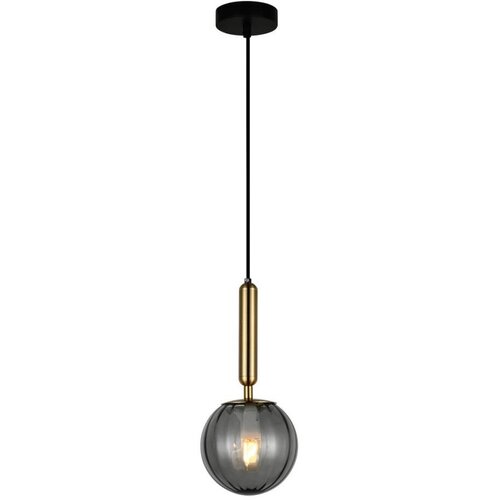  ITALUX PND-2324-1 BRO+SG - Visilica na sajli RAVENA 1xE27/5W/230V crna/mesing Cene