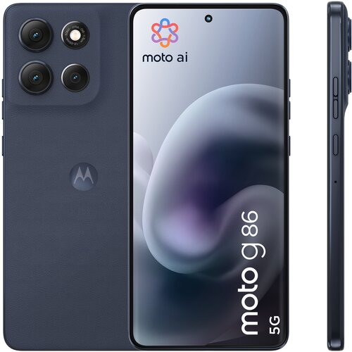 Motorola Moto G86 5G 8GB/256GB Crna PB7L0086SE PANTONE Spellbound Cene