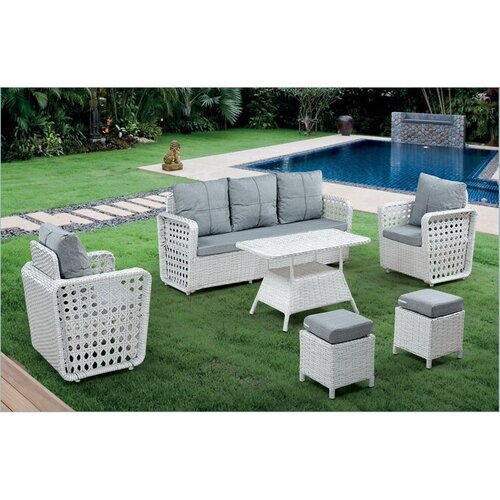 Hanah home baštenski set Vena 1+1+3+Sehpa+2Puf Cene