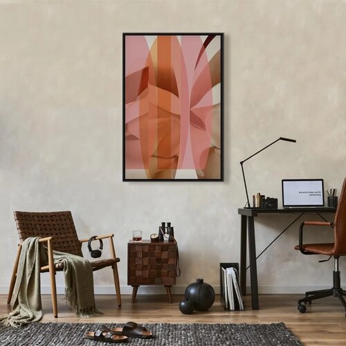  Slika - Floral Kaleidoscope (1 Part) Vertical 40x60 Slike