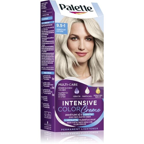 Schwarzkopf Palette Intensive Color Creme permanentna barva za lase odtenek (C9) 9.5-1 Silver Blond 1 kos Cene