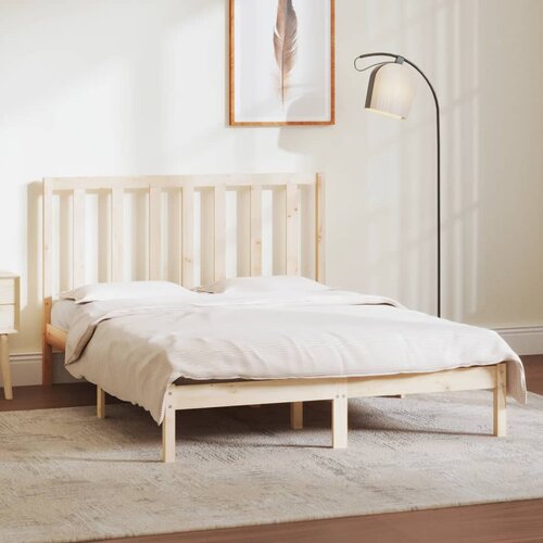 Furnova Posteljni okvir brez vzmetnice 140x190 cm trdna borovina, (21933967) Slike