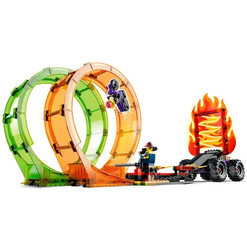 Lego 60339 Arena sa dvostrukom akrobatskom petljom Slike