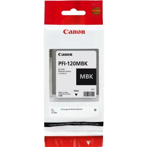 kartuša Canon PFI-120BK matt črna/matt black - original