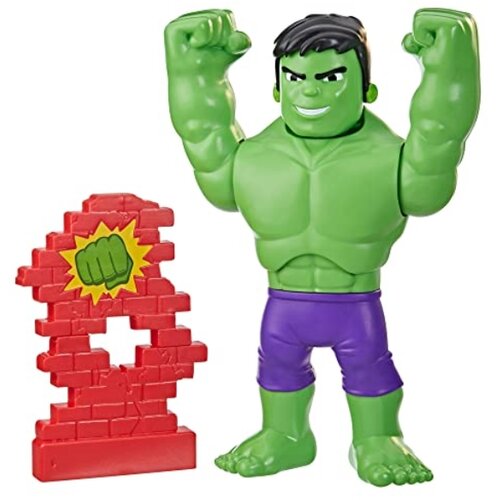 Marvel hasbro spidey in njegovi neverjetni prijatelji power smash hulk predšolska igrača, akcijska figura hulk, ki se spreminja v obrazu, starost 3+, multicolor (F5067), (20838018) Cene