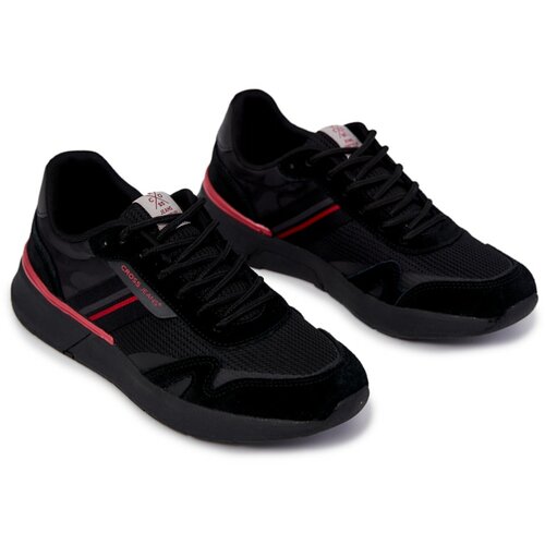 Kesi Men's Sport Shoes Sneakers Cross Jeans JJ1R4016C Black Slike
