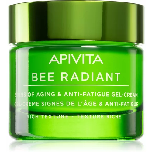 Apivita Bee Radiant ekstra hranjiva krema za lice protiv starenja i za zatezanje kože lica 50 ml