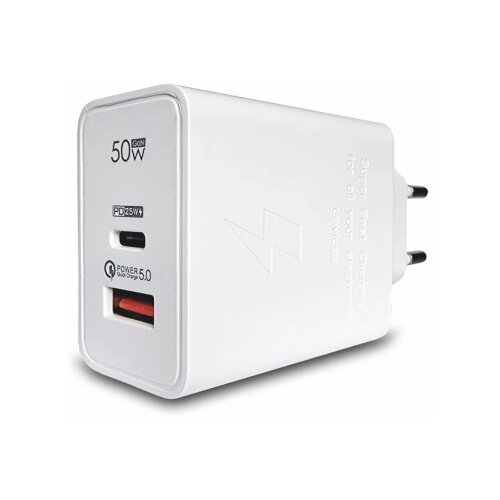 BAVIN bavitel punjač 50W usb a+ type c bela KeKe-PD002 Cene