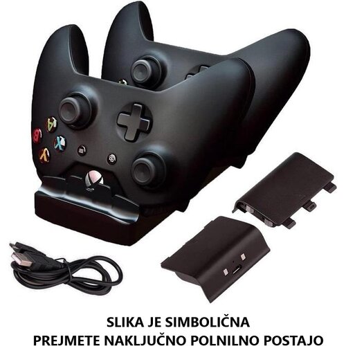 Rabljena Xbox One polnilna postaja za dva kontrolerja + 2 leti garancije Slike