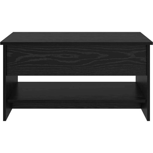 VidaXL Stolić za kavu Crni hrast 80 x 50.5 x 41.5 cm Konstruirano drvo Slike