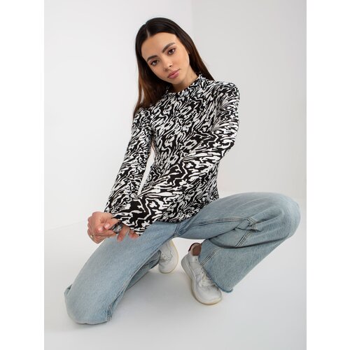 LAKERTA Blouse-LK-BZ-509197-1.51P-white-black Cene