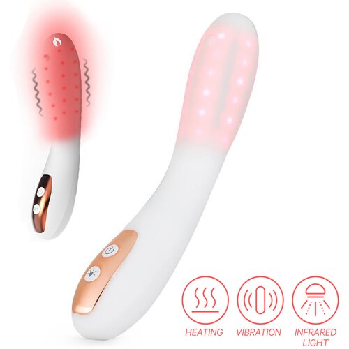 SuperLove Lumina Infrared Heating Vibrator White Slike