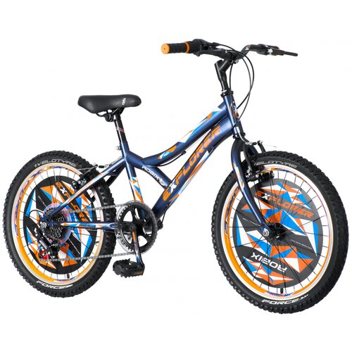 Explorer SPY201S 20"/11" robix crno plavo narandžasto beli 2016 EUR1 dečiji bicikl Cene