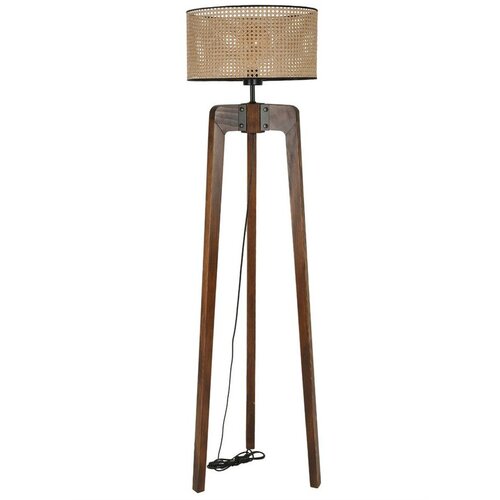 Opviq 8580-5 WalnutBeige Floor Lamp Slike