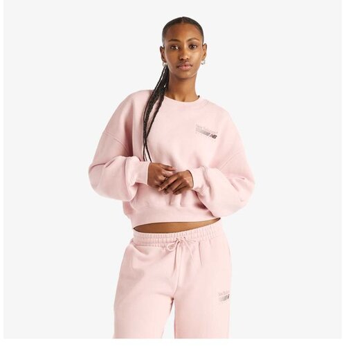 New Balance Trackside fleece crew Slike