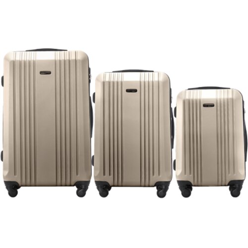  KST01 KESTREL, Set od 3 ABS+ kofera (V,M,S) Wings, CHAMPAGNE Cijene