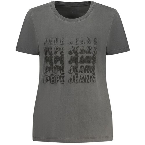PepeJeans ŽENSKI MAJICA S KRATKIM RUKAVIMA CRNA Cene