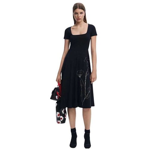 Desigual ženska midi haljina sa cvetnim printom DG25SWVK09-2000 Cene