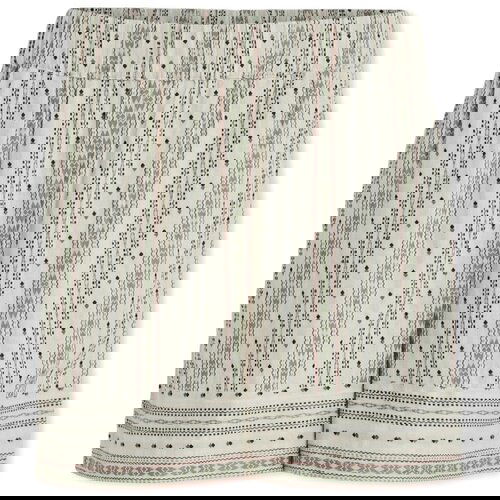 Vila Kratke hlače & Bermuda Senso New Shorts - Birch Embroidery Bež Cene