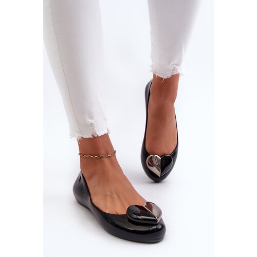 Zaxy Women's Ballerina Flats with Heart Cene