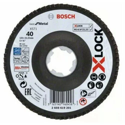 Bosch Rezni disk Best for Metal X571 (Prikladno za: Metal, Promjer rezne ploče: 125 mm, Granulacija: 40)