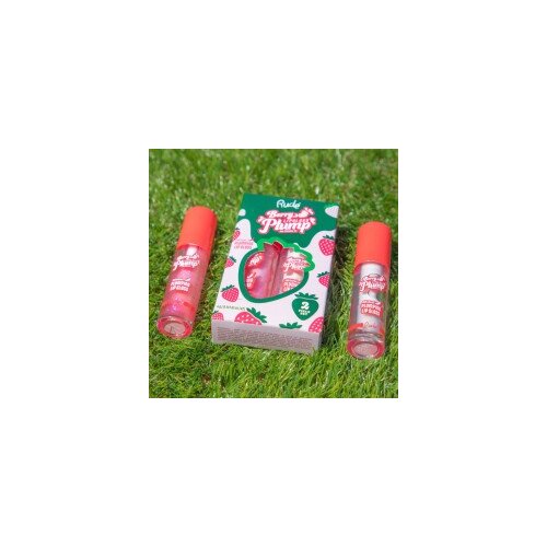 Rude Cosmetics Sjaj za usne Berry Plump Duo set - Pink Sugar&Crystal Clear | | Ecobeauty Cene