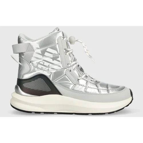 Ea7 Emporio Armani Čizme za snijeg Snow Boot boja: srebrna