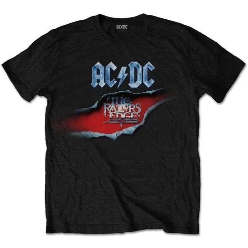 ACDC Majica The Razors Edge Unisex Black 2XL