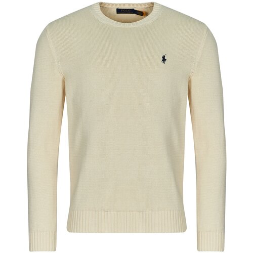 Polo Ralph Lauren Puloverji PULL COL ROND EN COTON Bež Slike
