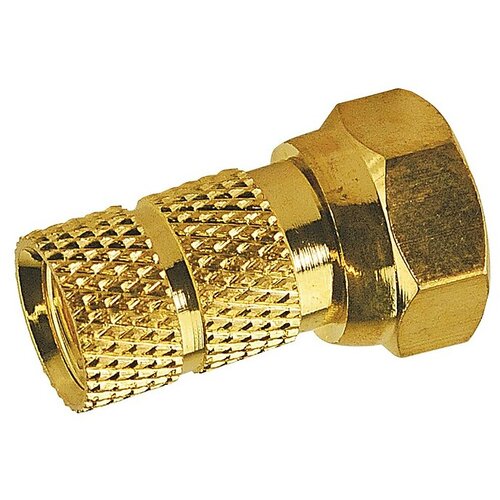 SCHWAIGER F-vtikač Professional (Premer: 6,5 mm, Pozlačeno, 1 kos) Cene