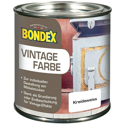 BONDEX Boja sa efektom vintage stila (Bijela boja krede, 375 ml) Slike