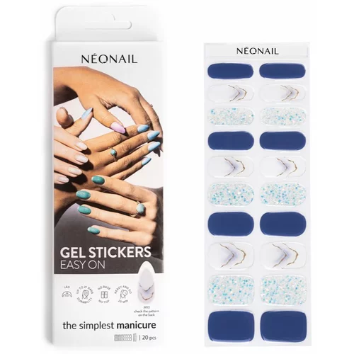 NeoNail Easy On Gel Stickers nalepke za nohte odtenek M10 20 kos