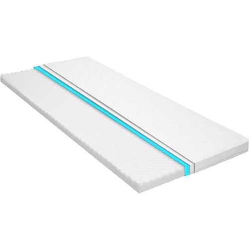 vidaXL Nadvzmetnica 100x200 cm hladna pena jajčast profil 6 cm Cene