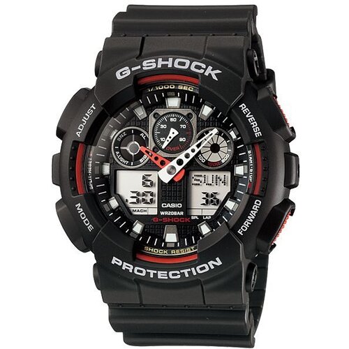 Casio Mu&amp;scaron;ki sat GA-100-1A4, Crni Slike