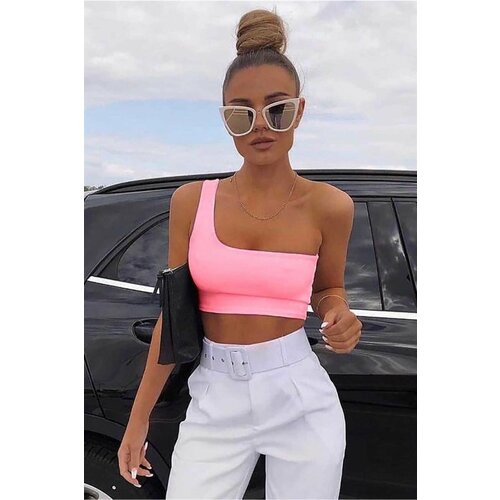 Madmext Bodysuit - Pink - Slim fit Slike