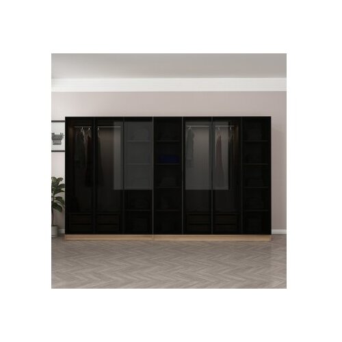 Hanah home Ormar Kale 315x210x52cm Siva Slike