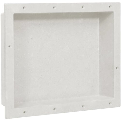  Ni&scaron;a za tu&scaron; mat bijela 41 x 51 x 10 cm Cijene