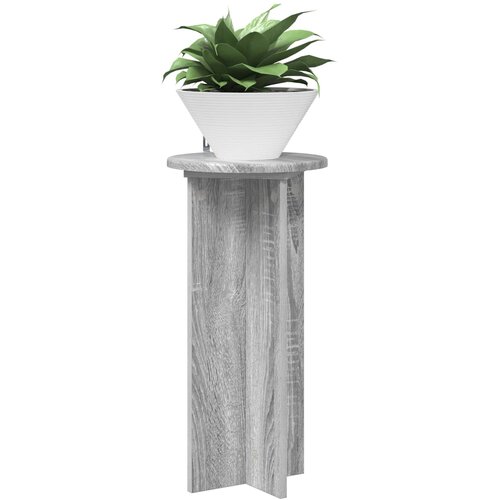  Stalak za biljke 2 pcs Siva sonoma 29,5 x 29,5 x 60 cm Slike