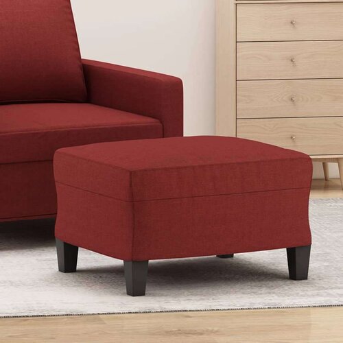  Tabure crvena boja vina 60 x 50 x 41 cm od tkanine Cijene