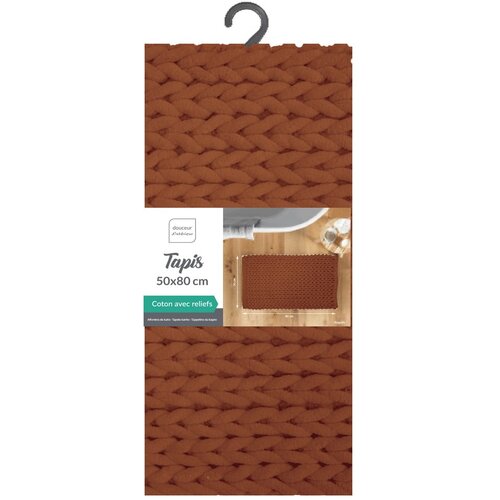 Douceur d int&amp;eacute;rieur kopalni&amp;scaron;ka preproga v barvi terakote 50x80 cm ariel &amp;ndash; Slike