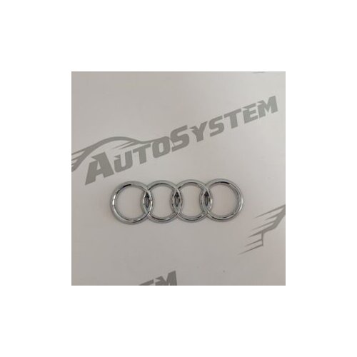  OZNAKA AUDI HROM 17,7&times;5,7cm (SAMOLJEPLJIVA) Cijene