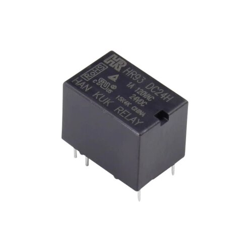  HR93-DC12H Relej za tiskane pločice 12 V/DC 2 A 1 prebacivanje 1 ST Cijene