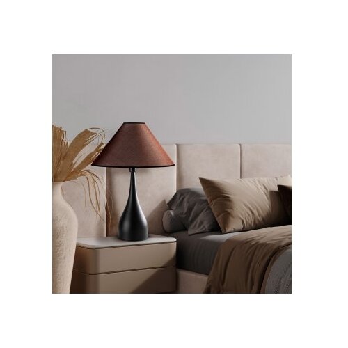 Opviq Stona lampa Luna-15267, 50x50x68 cm, IP20, Smeđe-crna Slike
