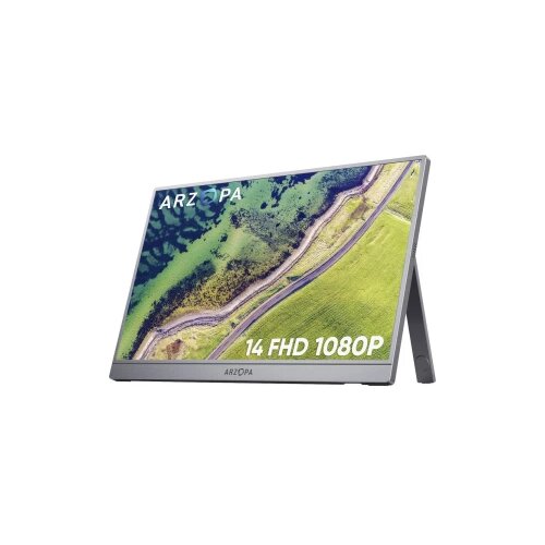 Arzopa LCD zaslon Energetska učinkovitost 2021 A (A - G) 35.6 cm (14 palac) 1920 x 1080 piksel 16:9 25 ms HDMI&trade;, USB-C&reg; Cijene