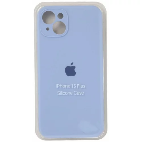  ORG Full Side Silicone Cover za iPhone 15 Plus svijetlo plava
