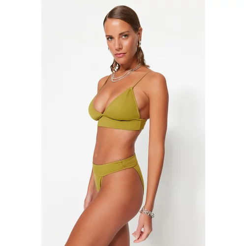 Trendyol Bikini Set - Green - Plain