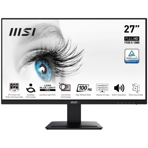  Monitor 27 MSI PRO MP271A Flat FHD IPS 100Hz HDMI DP VGA Cijene