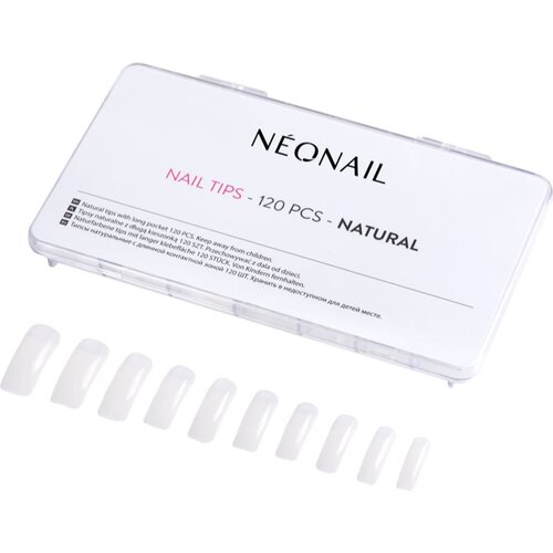 NeoNail Nail Tips umetni nohti vrsta Natural 120 kos Cene