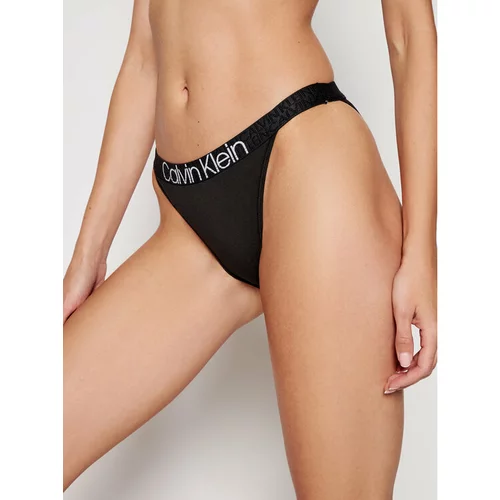 Calvin Klein Underwear Klasične spodnje hlačke 000QF6880E Črna